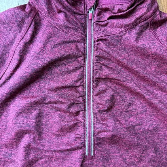 Kirkland Signature Sz M Athletic Pullover Quarter Zip - Picture 3 of 9